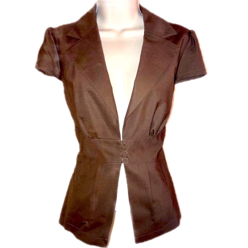 Laundry short-sleeved blazer, sz 8